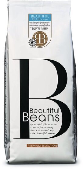 Beautiful Beans koffiebonen Blue Boon, zak van 1 kg