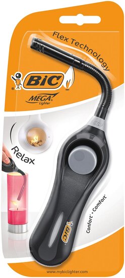 BIC U140 Megalighter Relax blister X1, assorti