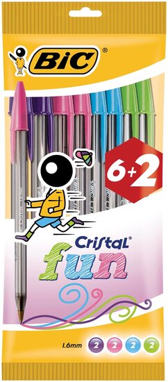 Bic Balpen Cristal Fashion