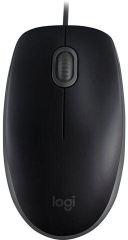 Logitech stille muis B110, zwart