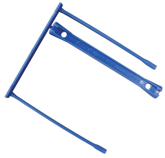 Archiefbinder E-clip, blauw