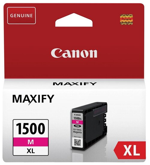 Canon inktcartridge PGI-1500XL, 780 pagina&#039;s, OEM 9194B001, magenta