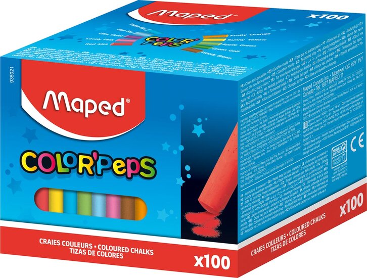 Maped krijt geassorteerde kleuren