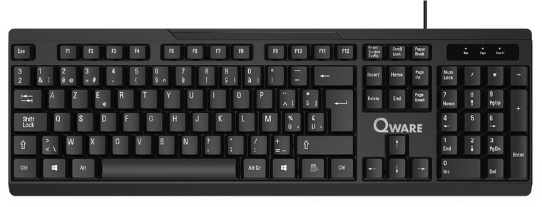 Qware toetsenbord Liverpool, azerty