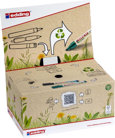 Edding recycling box