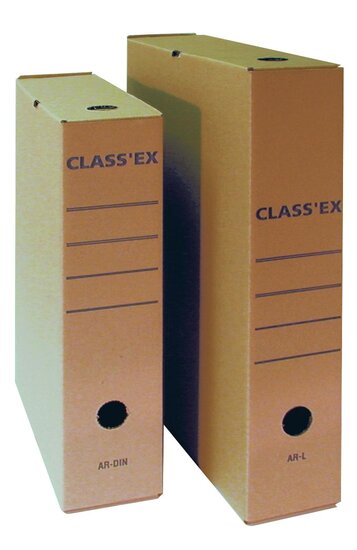 Class&#039;ex archiefdoos,voor ft A4, binnenft: 34,5 x 25,1 cm