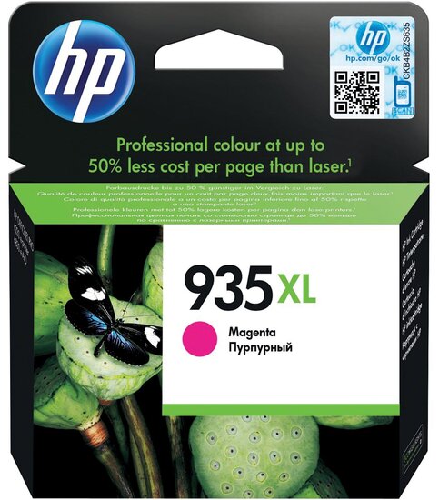 HP inktcartridge 935XL, 825 pagina&#039;s, OEM C2P25AE, magenta