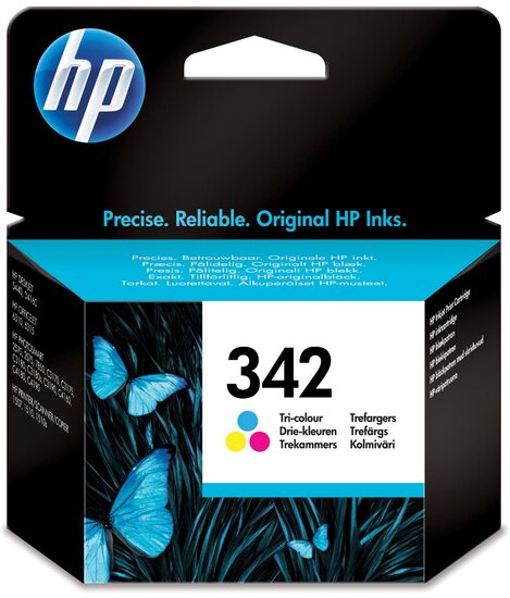 HP inktcartridge 342, 175 pagina&#039;s, OEM C9361EE, 3 kleuren