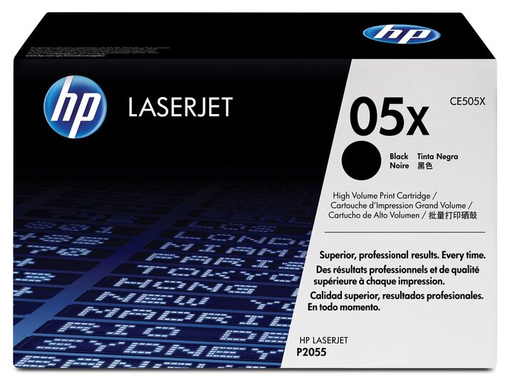 HP toner 05X, 6 500 pagina&#039;s, OEM CE505X, zwart