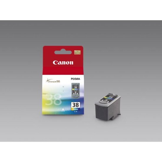 Canon inktcartridge CL-38, 207 pagina&#039;s, OEM 2146B001, 3 kleuren