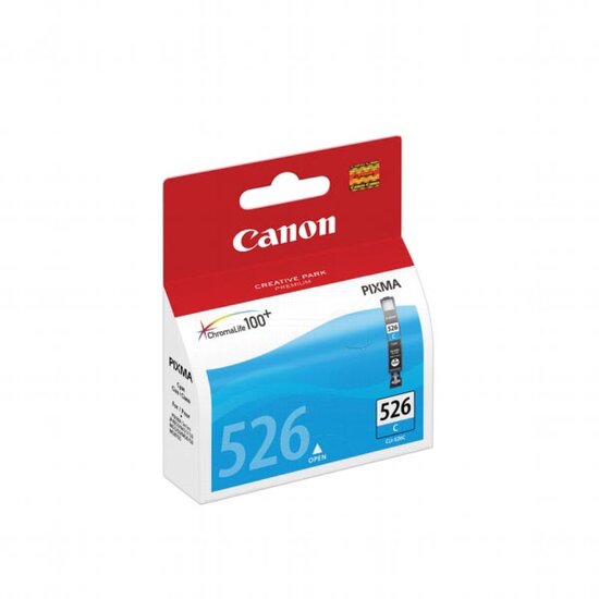 Canon inktcartridge CLI-526C, 462 pagina&#039;s, OEM 4541B001, cyaan