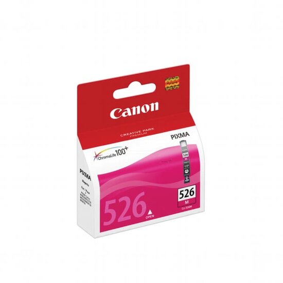 Canon inktcartridge CLI-526M, 520 pagina&#039;s, OEM 4542B001, magenta