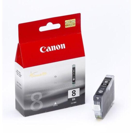 Canon inktcartridge CLI-8BK, 535 pagina&#039;s, OEM 0620B001, zwart