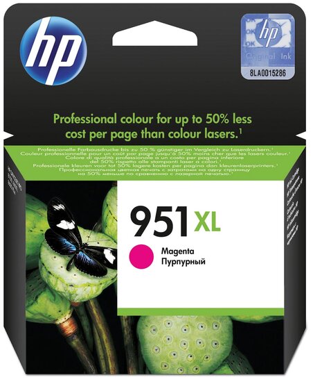 HP inktcartridge 951XL, 1.500 pagina&#039;s, OEM CN047AE, magenta