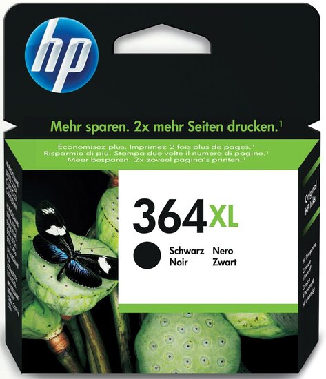 HP inktcartridge 364XL, 550 pagina&#039;s, OEM CN684EE, zwart