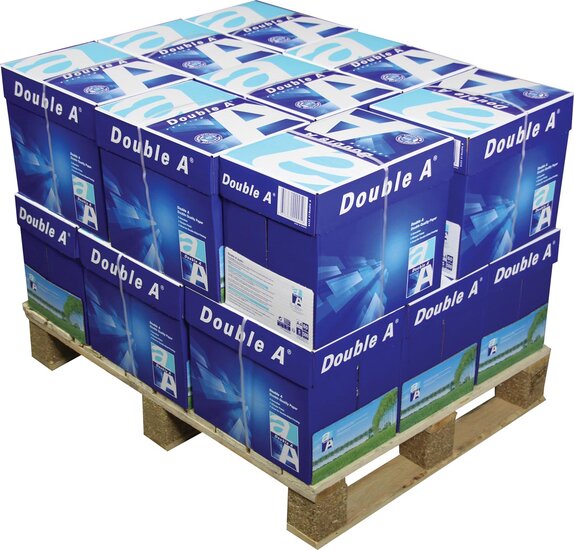 Double A Premium printpapier ft A4, 80 g, minipallet van 80 pakken van 500 vel