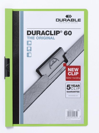 Durable Klemmap Duraclip Original 60 groen