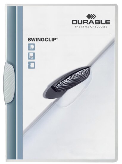 Durable klemmap Swingclip wit