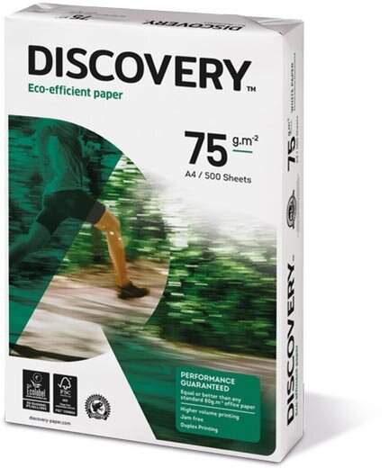 Discovery kopieerpapier ft A4, 75 g, pak van 500 vel