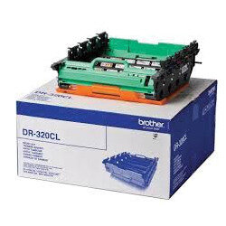 Brother drum, 25.000 pagina&#039;s, OEM DR-320CL, zwart