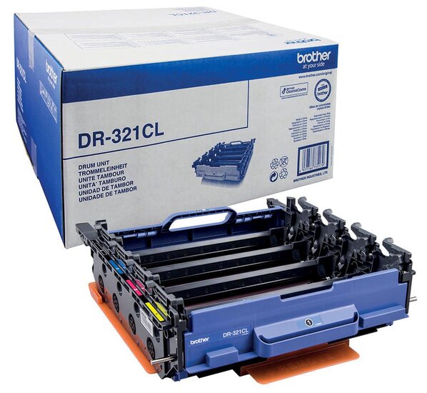 Brother drum, 25.000 pagina&#039;s, OEM DR-321CL, zwart