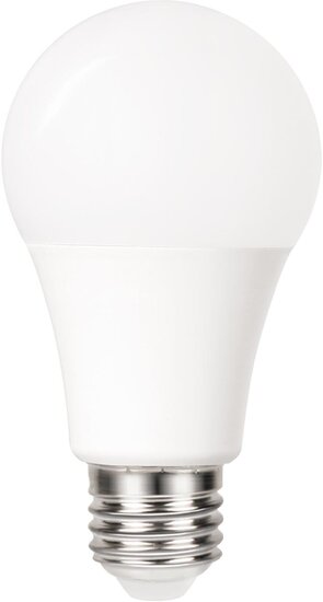 Integral Classic Globe LED lamp E27, dag/nacht sensor, niet dimbaar, 5.000 K, 4,8 W, 470 lumen