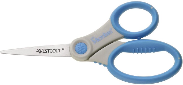 Westcott Elite Microban schaar 15,5 cm Softgrip, asymmetrische ogen