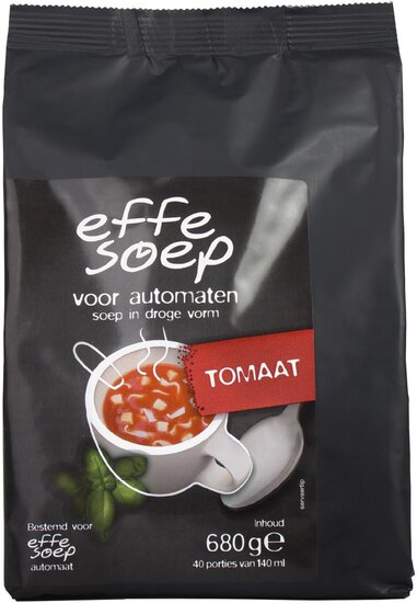 Effe Soep vending, tomaat, 140 ml, zak van 40 porties