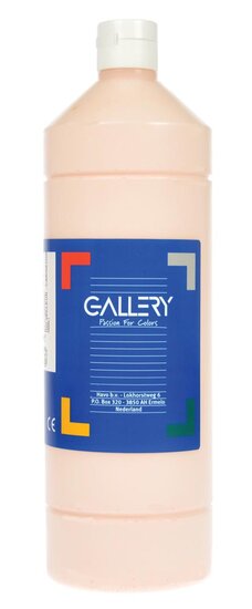 Gallery plakkaatverf, flacon van 1 l, roze