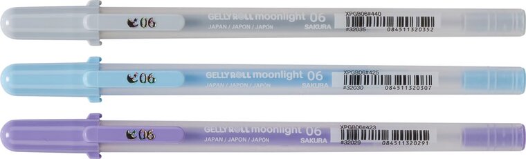 Sakura roller Gelly Roll Moonlight, etui van 3 stuks Calm