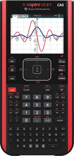 Texas grafische rekenmachine TI-Nspire CX II-T CAS