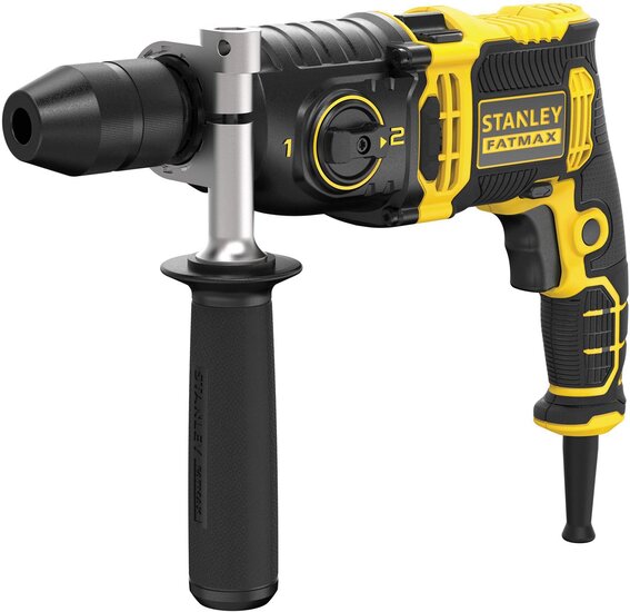 Stanley FatMax klopboormachine in koffer, 2 snelheden, 850 W