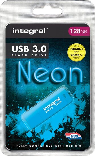 Integral USB3 Neon 128GB BL