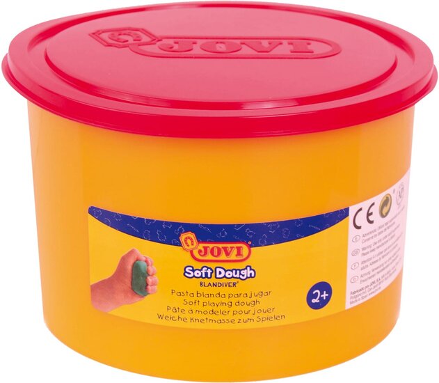 Jovi boetseerpasta Soft Dough 460 g rood