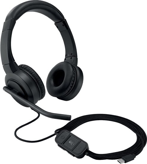 Kensington USB-C Headset H1000, On-Ear, zwart