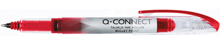 Q-CONNECT Taurus liquid ink roller, rood