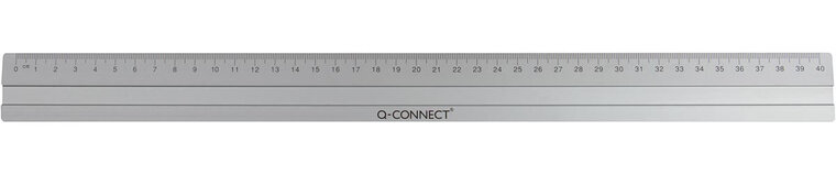 Q-CONNECT meetlat, aluminium, 40 cm