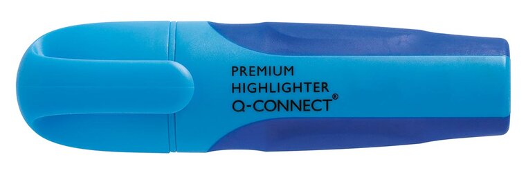 Q-CONNECT Premium markeerstift, blauw