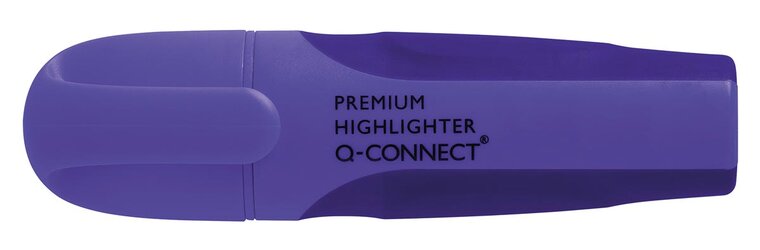 Q-CONNECT Premium markeerstift, paars