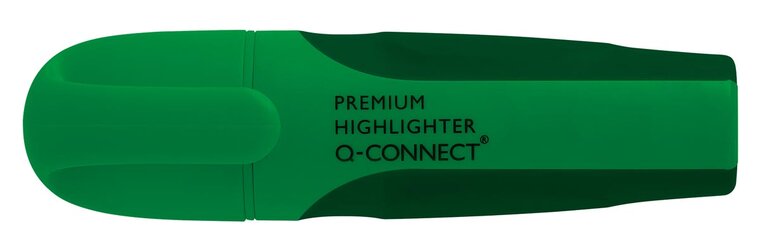 Q-CONNECT Premium markeerstift, donkergroen