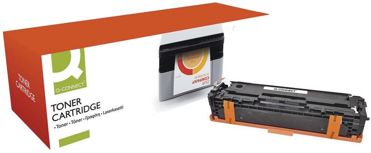 Q-CONNECT toner zwart 2400 pagina&#039;s voor HP - OEM: CF210X