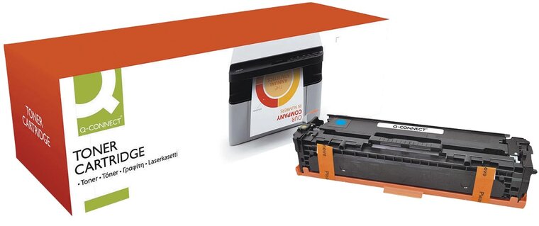 Q-CONNECT toner cyaan 1800 pagina&#039;s voor HP - OEM: CF211A