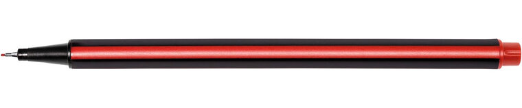 Q-CONNECT fineliner, 0,4 mm, driehoekig, rood