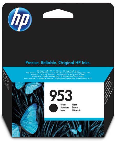 HP inktcartridge 953, 900 pagina&#039;s, OEM L0S58AE, zwart