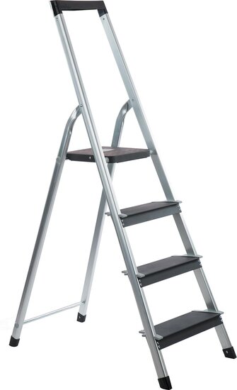 Galico trapladder aluminium power step, 4 treden