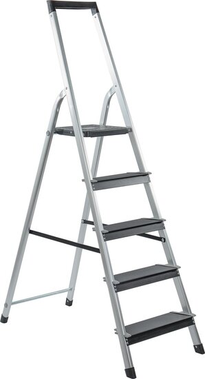 Galico trapladder aluminium power step, 5 treden