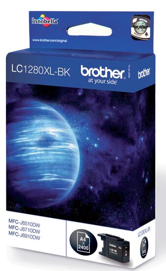 Brother inktcartridge, 2.400 pagina&#039;s, OEM LC-1280XLBK, zwart