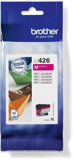 Brother inktcartridge, 1.500 pagina&#039;s, OEM LC-426M, magenta