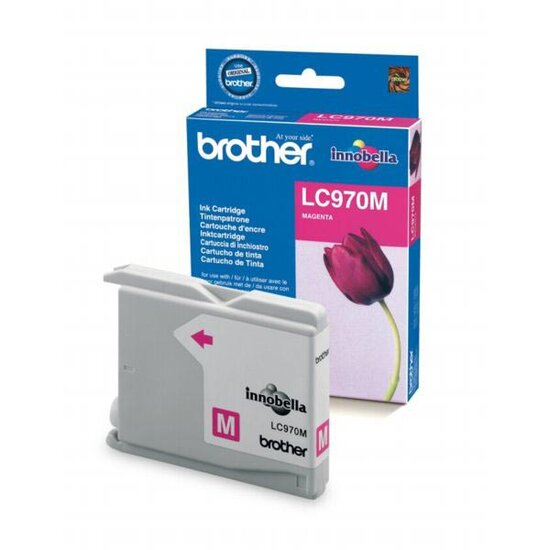 Brother inktcartridge, 300 pagina&#039;s, OEM LC-970M, magenta