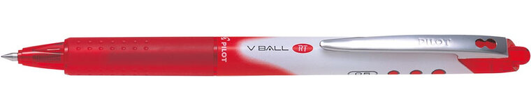 Pilot liquid-ink roller V-Ball RT 05, fijne punt, rood